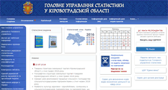 Desktop Screenshot of kr.ukrstat.gov.ua